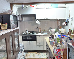 お片づけ実例:キッチンビフォー
